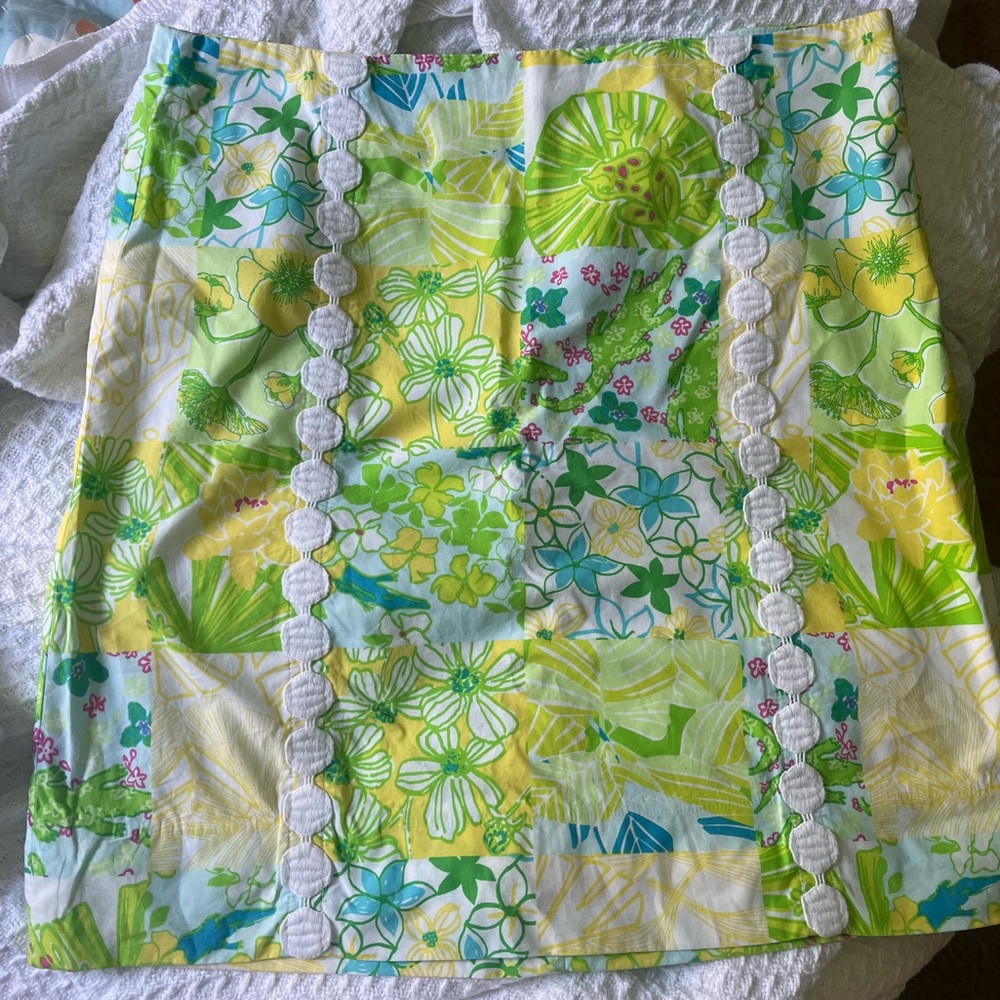 LILY PULITZER PATTERNED SKIRT